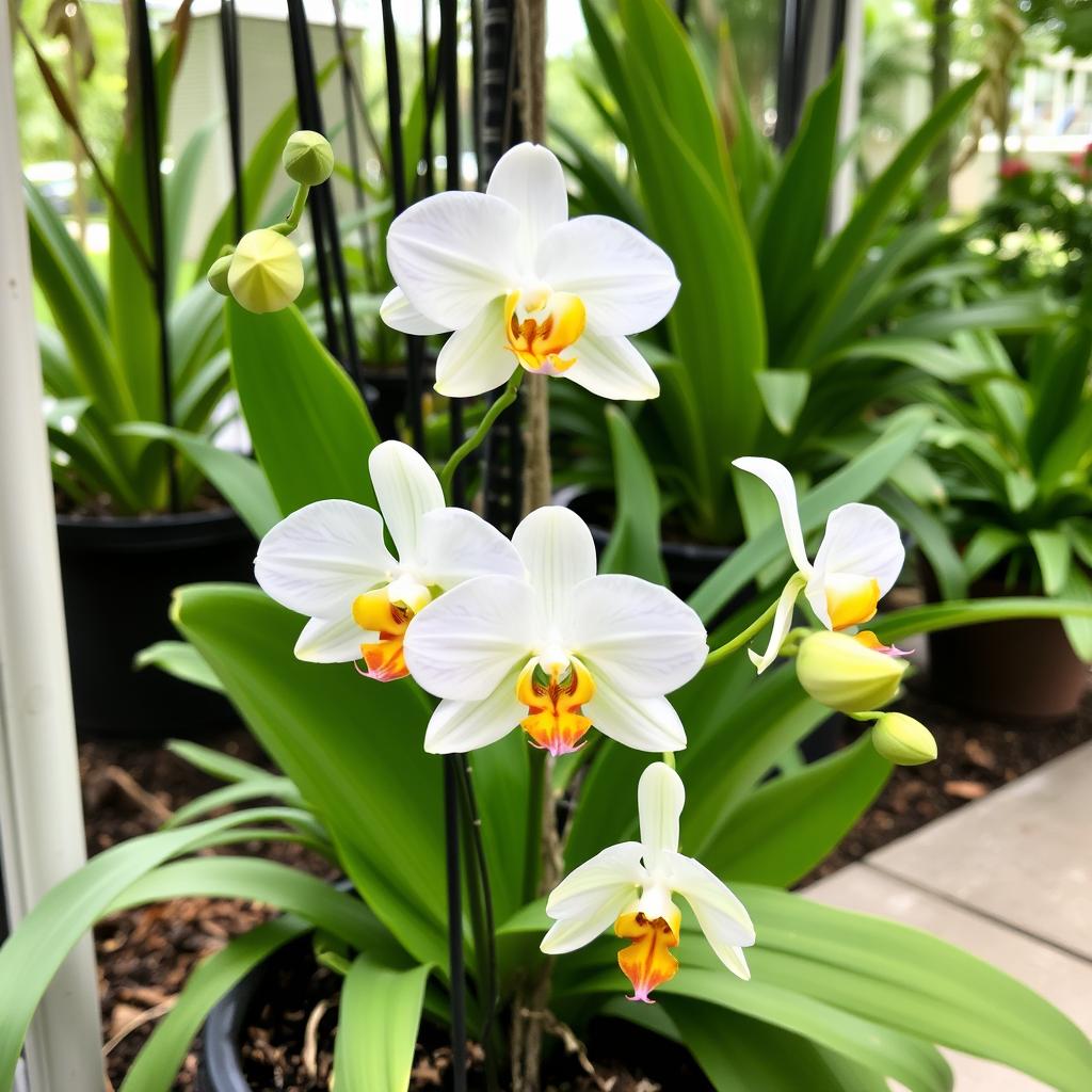 Orchids growing in Florida