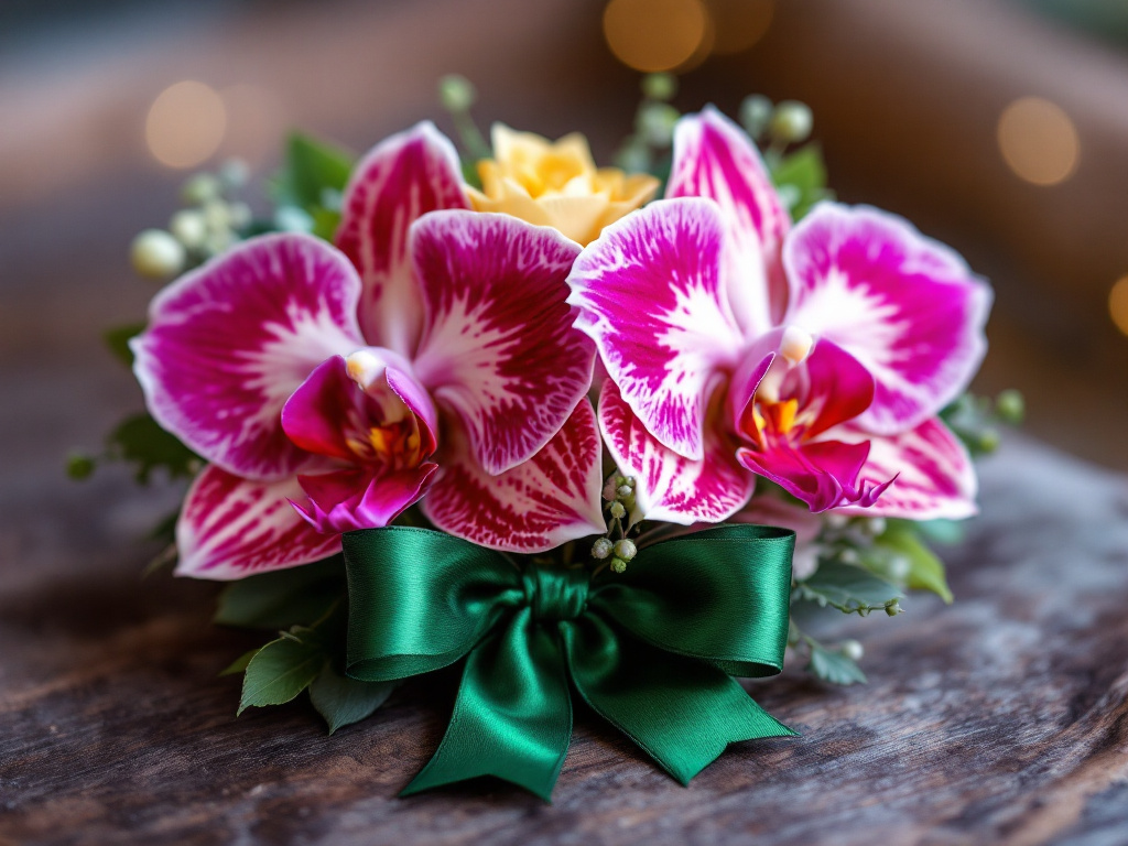 The Phalaenopsis Orchid in corsages prom