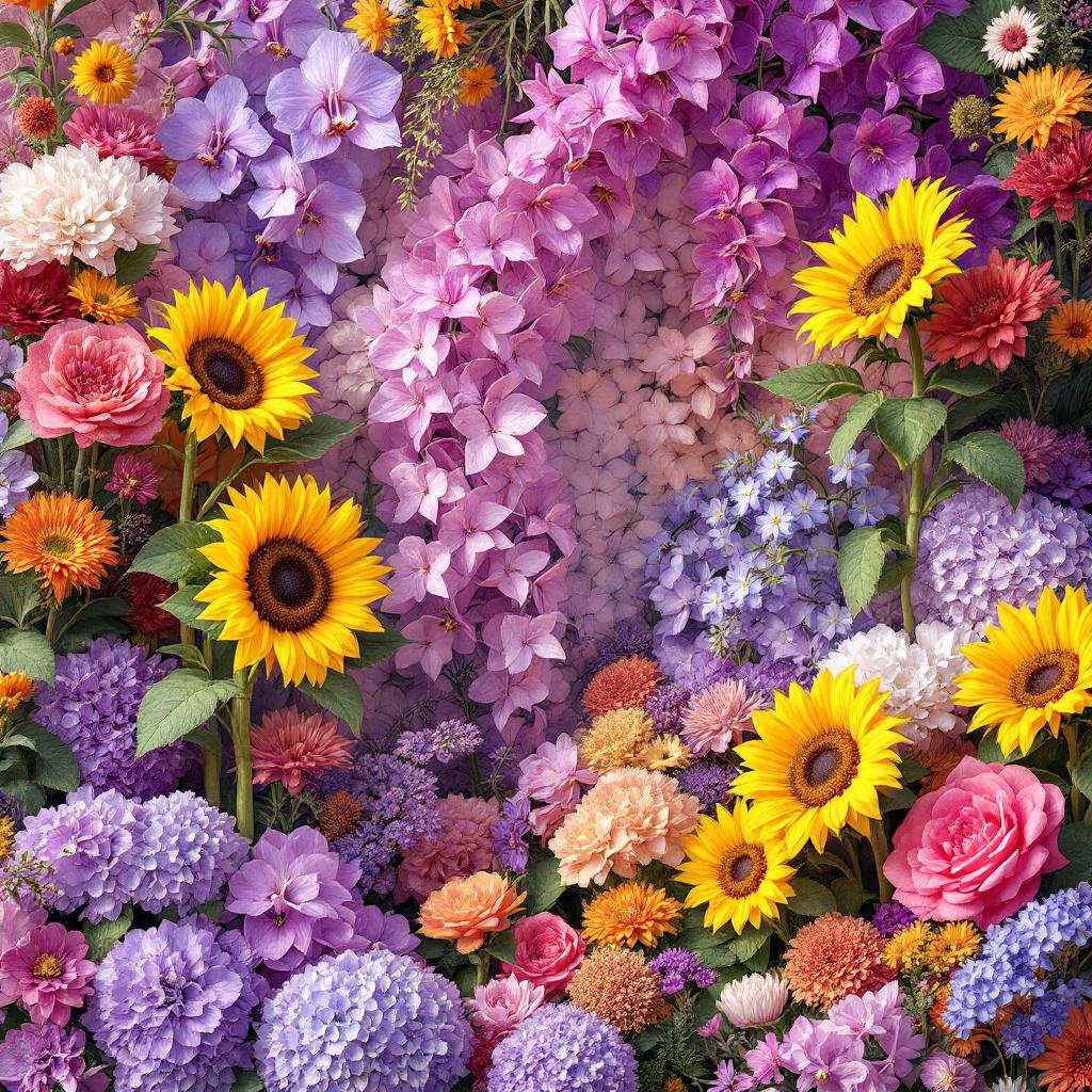 Summer flowers