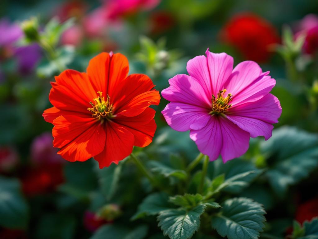 Summer Flowers: